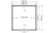 Abri de jardin traité autoclave Marmande 9