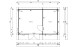 Chalet de jardin BARBADOS 4 44mm - 19,6m² intérieur