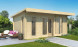 Chalet de jardin BARBADOS 4 44mm - 19,6m² intérieur