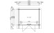 Plan Abri de jardin VIOLETTE 5 autoclave 34 mm - 4.40m² intérieur