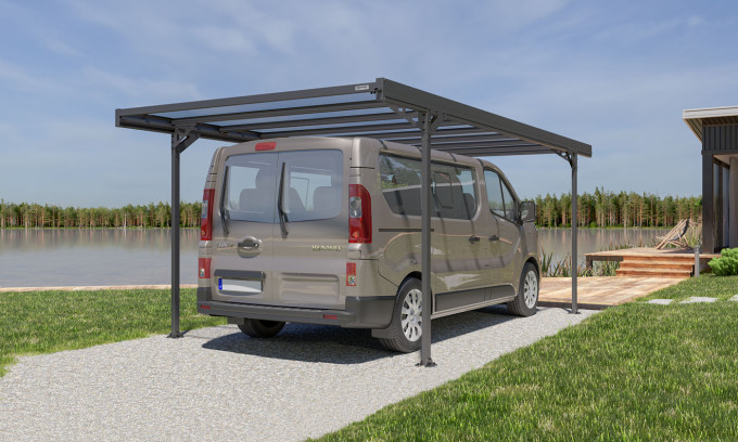 Carport camping car - Toit monopente - Alizé 16