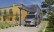 Carport camping car - Toit monopente - Hegoa 20 Aluminium