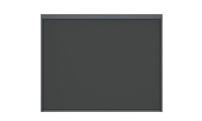 Store latéral manuel Naxos cadre alu anthracite textile anthracite - 2.7x2.18m