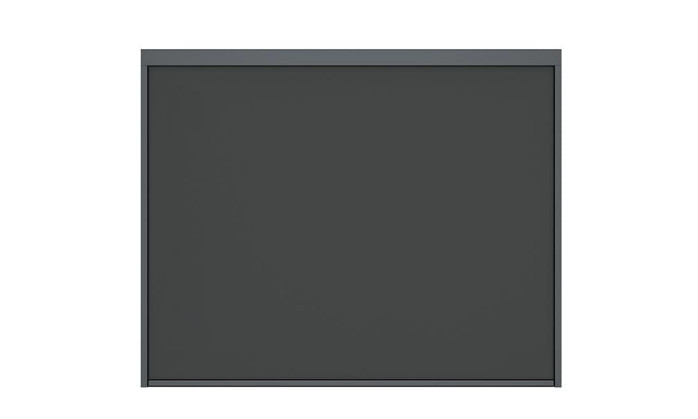 Store latéral manuel Naxos cadre alu anthracite textile anthracite - 2.7x2.18m