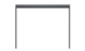 Store latéral manuel Naxos cadre alu anthracite textile anthracite - 2.7x2.18m