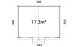 Plan Abri de jardin Nonza - Traité autoclave CL3 - 28 mm - 17,3m² intérieur