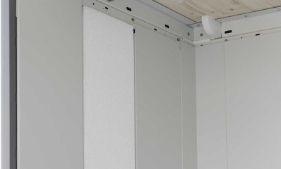Isolant parois intérieures abri Néo 4D porte standard