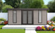 Abri de jardin composite Colombes, toit monopente, 5.42x2.90m, 15.72m2