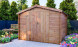 Abri de jardin 1er prix bois autoclave Douai Ep 28mm - 7.67m2
