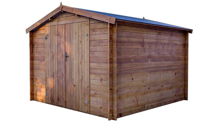 Abri de jardin 1er prix bois autoclave Douai Ep 28mm - 7.67m2