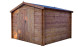 Abri de jardin 1er prix bois autoclave Douai Ep 28mm - 7.67m2