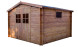 Abri de jardin 1er prix bois autoclave Maubeuge Ep 28mm - 9.77m2