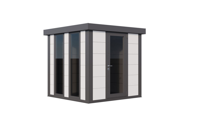 Abri métal Telluria Luminato 2424 Blanc AB 238x238 cm