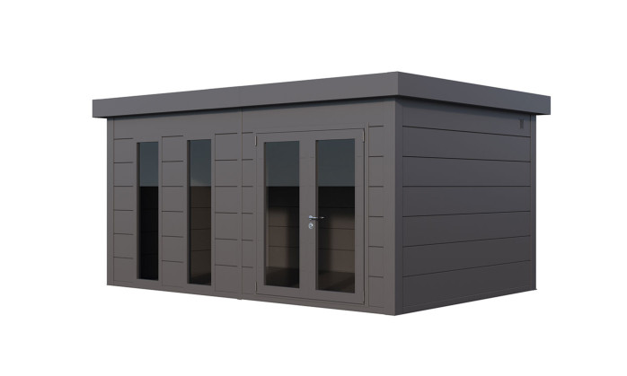 Abri métal Telluria Luminato 5436+ Anthracite 538x358 cm