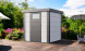 Abri métal Eléganto / Classico / 2121 / Blanc / AB 208 x 208 | Abri de jardin métal premium Telluria
