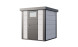 Abri métal Eléganto / Classico / 2121 / Blanc / AB 208 x 208 | Abri de jardin métal premium Telluria