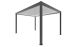 Pergola motorisée bioclimatique alu Windsor 3x3m 33B blanche avec kit LED - 9m2