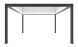 Pergola motorisée bioclimatique alu Windsor 3x3m 33B blanche avec kit LED - 9m2