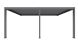 Pergola motorisée bioclimatique adossée alu Edinbourg 3x5.8m 36N anthracite - 17.18m2