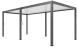 Pergola manuelle bioclimatique alu Gaillard 6x4m 46NB anthracite & lames blanches