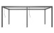 Pergola manuelle bioclimatique alu Gaillard 6x4m 46NB anthracite & lames blanches
