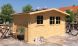 Abri de jardin ARZON 12 Brut 28mm 10.25m2 intérieur