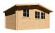 Abri de jardin ARZON 12 Brut 28mm 10.25m2 intérieur
