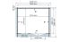 Abri de jardin ARZON 12 Brut 28mm 10.25m2 intérieur