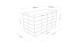 Abri de jardin modulaire isolé 4x2m anthracite et noir - EVERBOX
