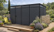 Abri de jardin modulaire isolé 4x2m anthracite et noir - EVERBOX