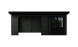 Abri composite NUREMBERG avec extension - Anthracite - 596 x 300cm - 18m2