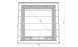 Abri composite DUSSELDORF - Teck - Toit monopente - 14m2 int