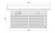 Abri composite DUSSELDORF - Teck - Toit monopente - 14m2 int