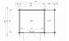 Plan Abri de jardin autoclave BRETAGNE APPENTIS 34 mm - 5m² intérieur + 2,2m²