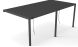 Pergola manuelle bioclimatique adossée alu Brive 6x4m 46N - anthracite - 24m2