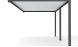 Pergola manuelle bioclimatique adossée alu Brive 6x4m 46NB - Structure anthracite et lames blanches - 24m2