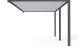 Pergola manuelle bioclimatique adossée alu Brive 6x4m 46NB - Structure anthracite et lames blanches - 24m2