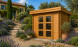 Abri de jardin LYON 5 34 mm autoclave - 4.37m² intérieur