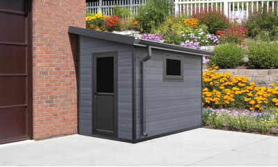 Abri jardin composite 4.93m² GRASSE toit monopente | TousChalets