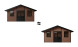 Abri composite 19m² HANOVRE anthracite | TousChalets