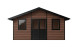 Abri composite 19m² HANOVRE anthracite | TousChalets