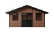 Abri composite 19m² HANOVRE anthracite | TousChalets