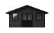 Abri de jardin composite HANOVRE, toit 2 pentes, anthracite, 499x387cm, 18.82 m2 int