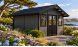 Abri de jardin composite BADEN BADEN, toit 2 pentes, anthracite, 385x385cm, 14.39m2