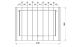 Abri de jardin composite BADEN BADEN, toit 2 pentes, anthracite, 385x385cm, 14.39m2