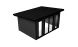 Abri de jardin composite COLOGNE, toit monopente, anthracite, 387x293cm, 10.96m2