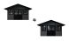 Abri de jardin composite LUBECK, toit 2 pentes, anthracite, 385x280cm, 10.41m2