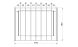 Abri de jardin composite LUBECK, toit 2 pentes, anthracite, 385x280cm, 10.41m2