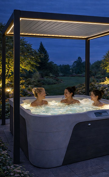 Pergola bioclimatique Windsor 44NB 4x4 motorisée