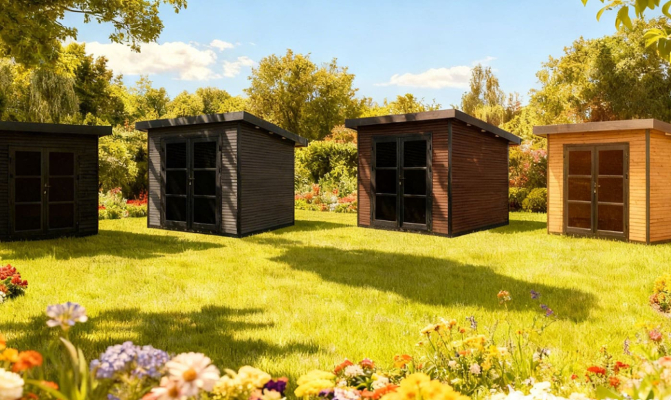 Abri de jardin composite gris, bois ou anthracite : quelle couleur choisir ?